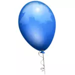 नीले गुब्बारे वेक्टर छवि