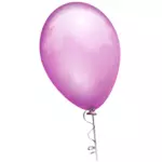 गुलाबी गुब्बारा वेक्टर छवि