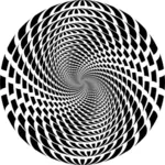 Imagen de vector abstracto vortex