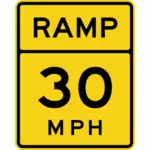 Ramp hastighet 30