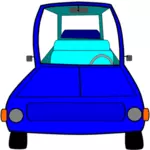 האיור וקטורית הרכב הכחול