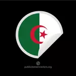 アルジェリアの旗とステッカー
