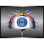 Tech Eye Vector ClipArt -kuva