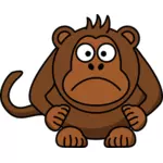 गुस्सा कार्टून बंदर