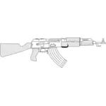 AK-47 pistol
