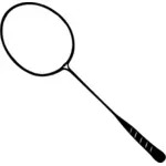 Badminton racket vektorgrafikk utklipp