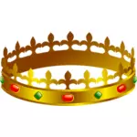 Королевская корона векторное изображение