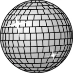 Image vectorielle boule disco