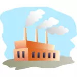 Vektorové ilustrace z továrny