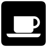 Icône de vecteur pour le café