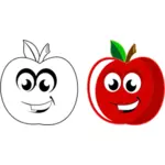 Deux pommes