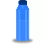 Dibujo vectorial de la botella de agua