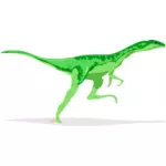 Vektorový obrázek dinosaura, běží