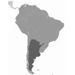 Argentyna-Mapa