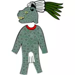 Image armure aztèque