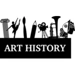 Konst historia vektorbild