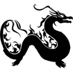 Asya Dragon siluet