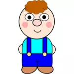 Obrázek animovaný chlapec