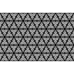Wzór tła z czarno-białych trójkątów