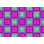 रंगीन वर्गों वेक्टर छवि के साथ पृष्ठभूमि पैटर्न