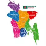 בנגלדש מפה