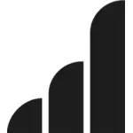 Søylediagram ikonet