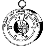 Barometer schets