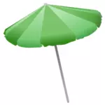 Ranta sateenvarjo vektori ClipArt