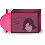Image de vecteur pour le savon beauté asiatique