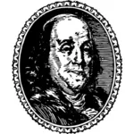 Benjamin Franklin-Vektor-illustration