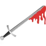 Krwawy miecz wektorowa