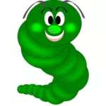 Зеленая гусеница изображение