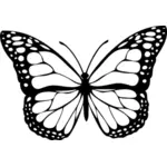 Imagen de mariposa negra