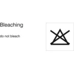 Bleach '' değil '' sembolü