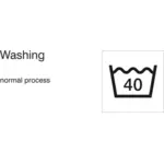 通常の洗浄工程 - 40 ° C