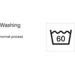 רגיל לשטוף את התהליך - 60° C