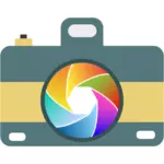 Färgstark kamera