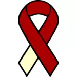 الشريط الأحمر للتوعية بالسرطان