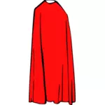 Красное длинное платье
