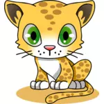 Cartoon-leopard