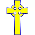 Wektor clipart Krzyż celtycki