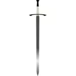 Vektör küçük resim uzun Celtic kılıç