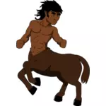 Centaur cu pielea de culoare închisă