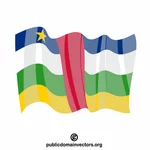 Orta Afrika Cumhuriyeti ulusal bayrağı