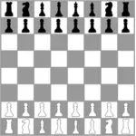 Šachovnice s figurkami