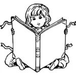 Ребенок с книжной иллюстрации