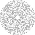 Kreisförmige Labyrinth
