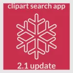 Vektorgrafik av idé för clipart search app