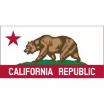 Prediseñadas californiano República banner vector