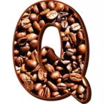 信 Q 与咖啡豆